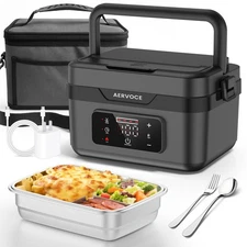 Electric Lunch Box for Adults - 8000mAh Cordless Heated Lunch Box for Men and...