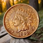 1903 Indian Head Cent Actual Coin Shown - 16