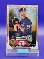 Jake Odorizzi 2023 Topps Chrome Update Prism Refractor SP 🔥 Rangers