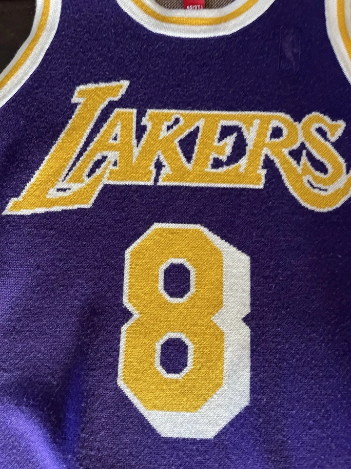 Camiseta deportiva Clot X Mitchell & Ness Kobe Bryant Lakers retro auténtica talla XL Foto 4 de 4