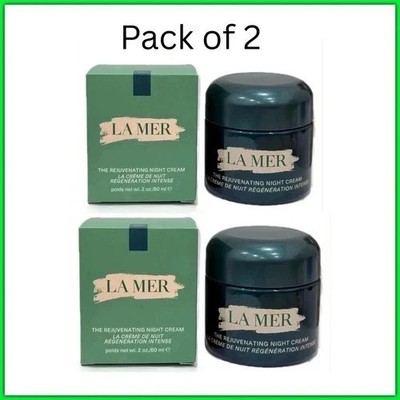 2x La Mer The Rejuvenating Night Cream 2 fl. oz/60ml