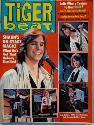 Tiger Beats June 1978 Shaun Cassidy, Leif Garret, Willie Aames, Scott Baio, Rare