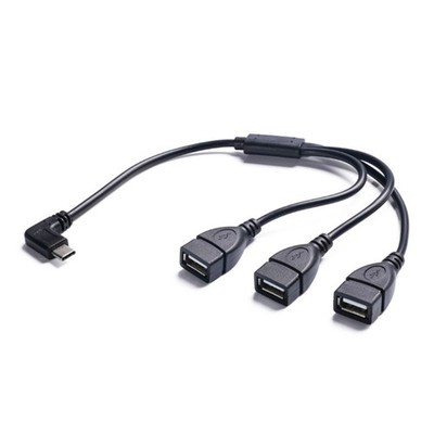 Type C Splitter Cable Type C Male to 3 Port USB Female Multiple Port Extender