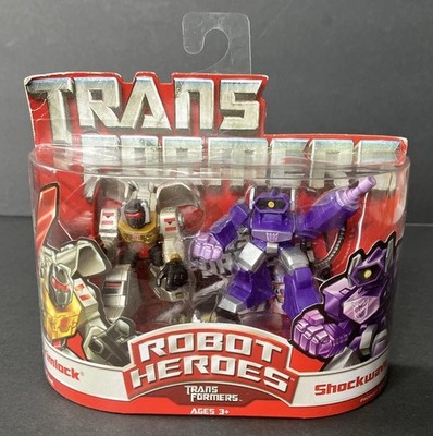 Transformers Robot Heroes 2 pack Grimlock & Shockwave 2006 Hasbro