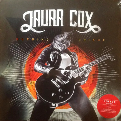 Laura Cox Burning Bright NEAR MINT Verycords Vinyl LP 33 RPM