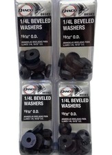 Danco 10-Pack 19/32 Rubber Washer Universal 1/L Beveled Washers Faucet Lot Of 4