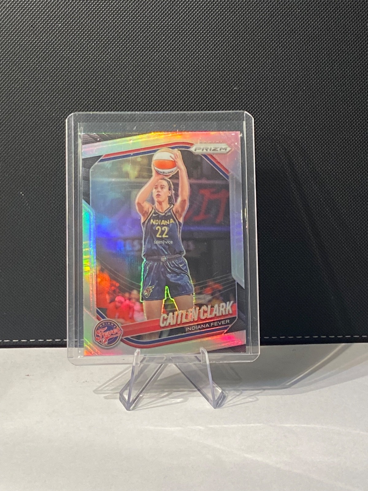 2025 Panini Prizm WNBA Caitlin Clark Silver Prizm #22