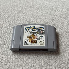 Tom and Jerry in Fists of Fury Nintendo 64 N64 Cartridge Only Tested Authentic