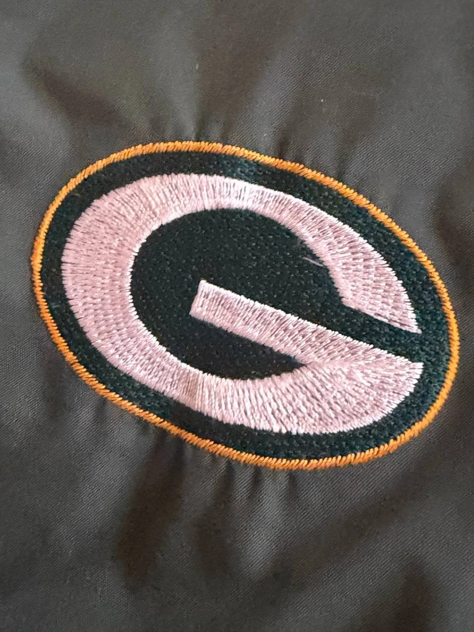 Vintage 90s Logo Athletic Green Bay Packers Puffer Jacket Mens Large NFL image 5