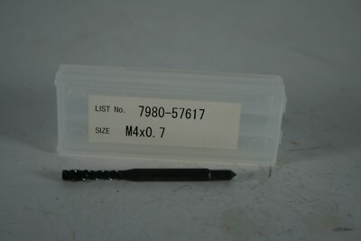 M4 x 0.7 GTS HSSE Spiral Flute Bottom Tap Nachi 57617 List 7980 | eBay