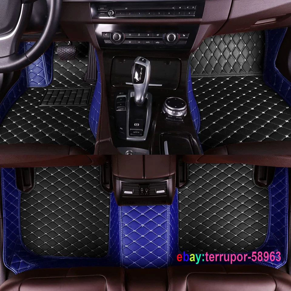 For Volkswagen Tiguan Waterproof Luxurious Non-slip Custom Liners Car Floor Mats Foto 4 de 4