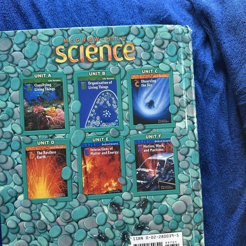 McGraw-Hill Science Grade 6 Student Edition Hardcover 2002 Home School Units - 第 7/15 張圖片