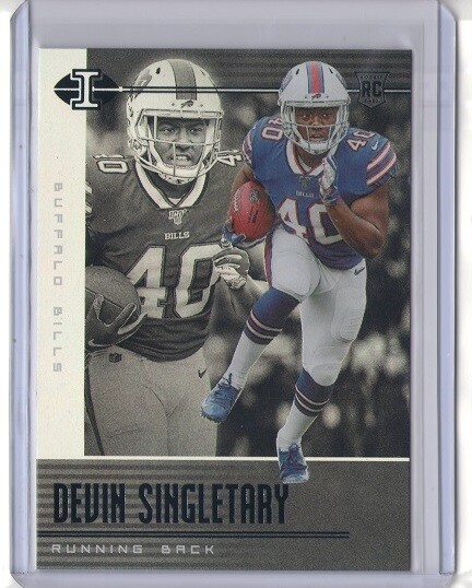 DEVIN SINGLETARY 2019 Panini Illusions RC Rookie Retail #62 BILLS