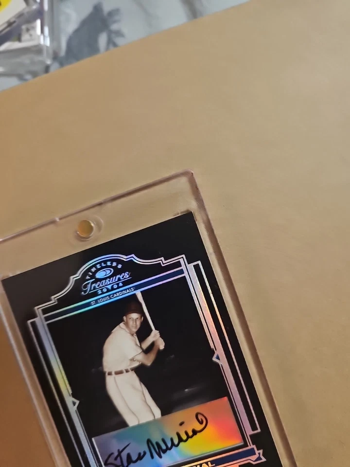 2004 Donruss Timeless Treasures Silver /25 Stan Musial Auto #78 HOF 🔥🔥🔥 - Image 2 of 4