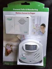 Smart Caregiver Motion Sensor To Pager Brand New In Package 