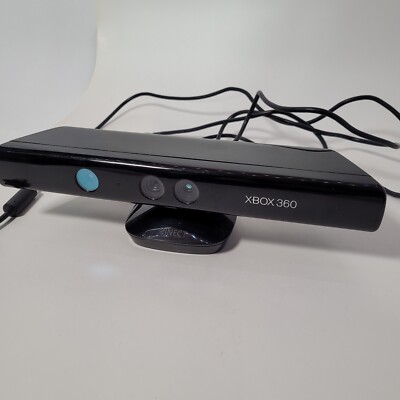 Genuine Microsoft Xbox 360 Kinect Connect Black Sensor Bar Model #1414