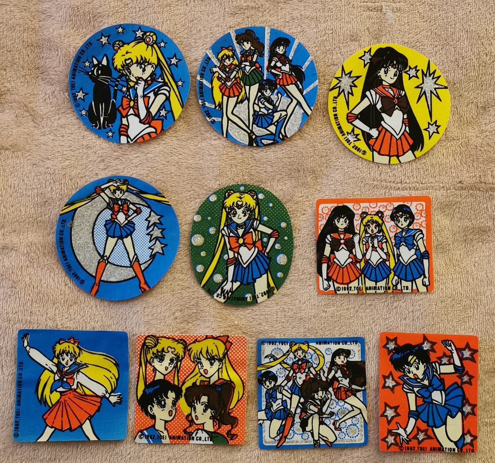 Écussons Sailor Moon Toei 1992 pour retrouver vos souvenirs d'enfance