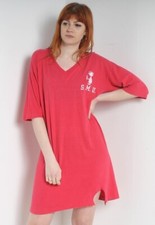 Vintage Champion Sweatshirt Dress - Pink - Size XL - E5