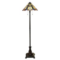 Elstead Inglenook Stehleuchte E27 2-Fach Valiant Bronze