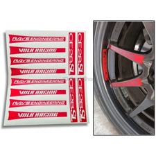 Sticker Jdm Style Rays For Wheels Vr Re Ce28sl Rims 18 Car Racing Sports Drift