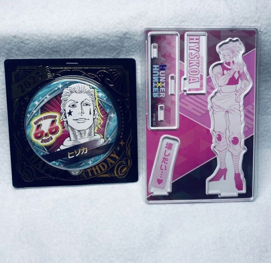 Hunter X Hunter X Jump Shop Birthday 2023 Hisoka Acrylic Stand
