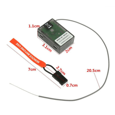 3.5 9.6V 2.4GHz DSM2 SR3100 3CH Surface RC Car/Boat Model Receiver for Spektrum