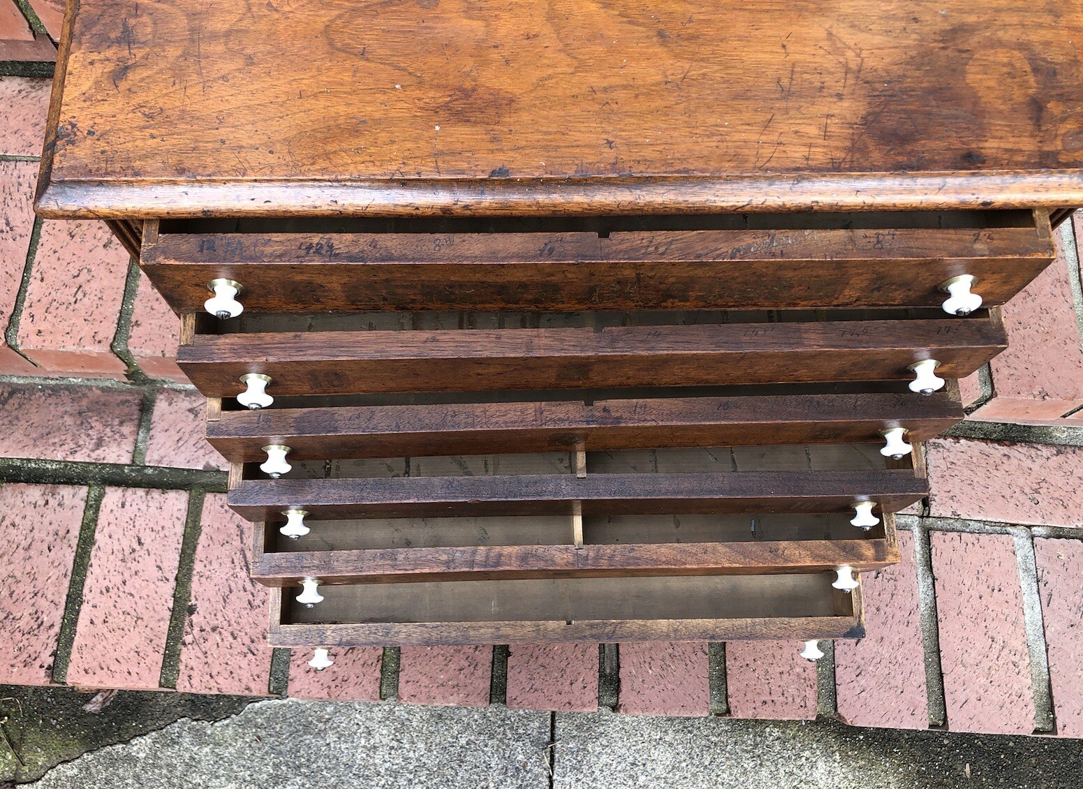 Antique Watch Crystal Solid Wood Geneva Glasses