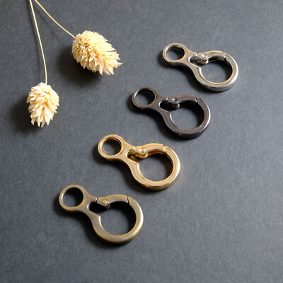 Klein Karabinerhaken Karabiner Schlüsselring Mit Wirbel C5Gourd