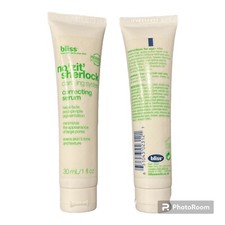 Bliss No Zit Sherlock Acne System Correcting Serum - 1 oz 30 ml New No Box
