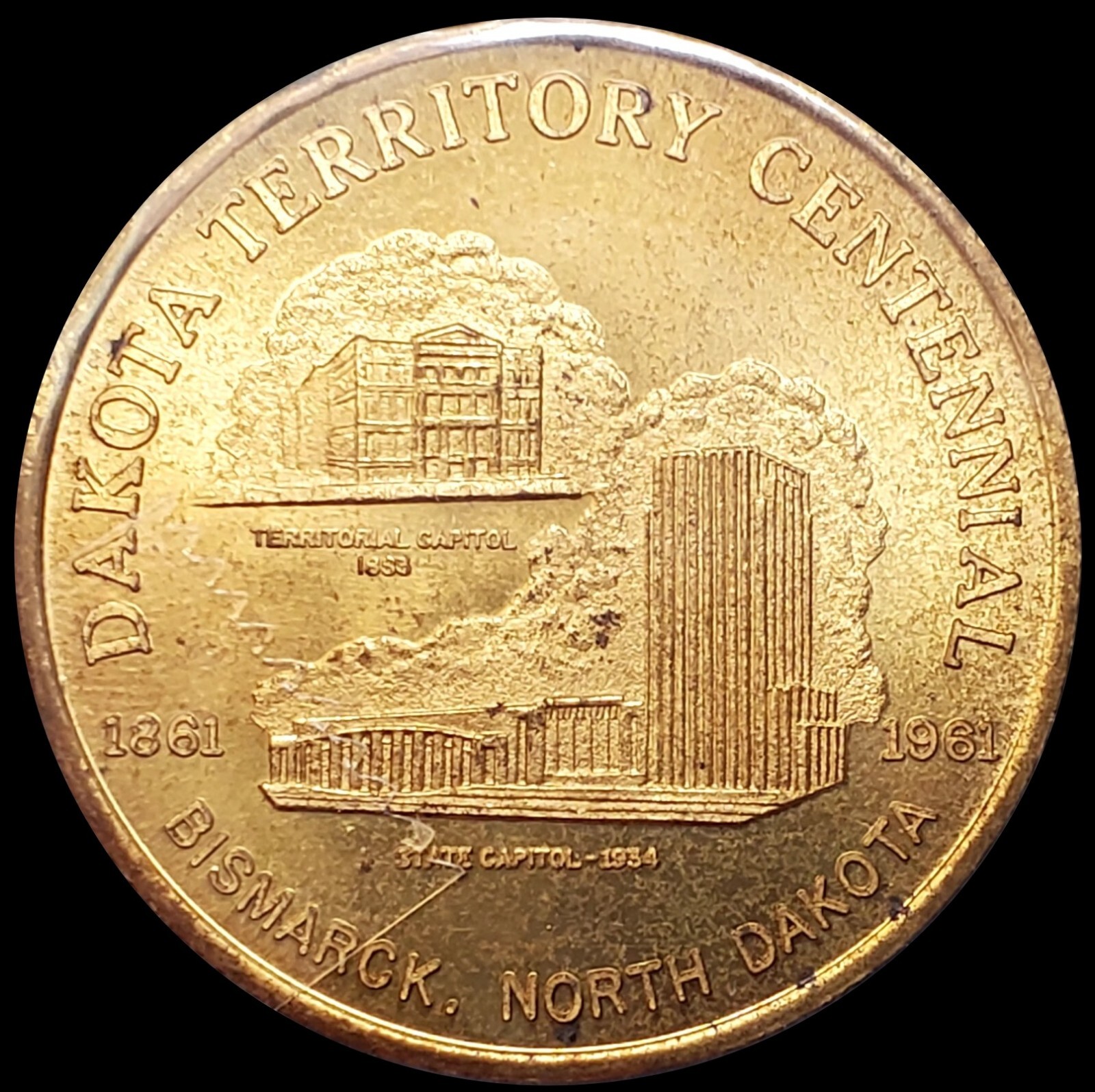 1961 General Custer Bismarck N Dakota Trail West Ft Lincoln St Park