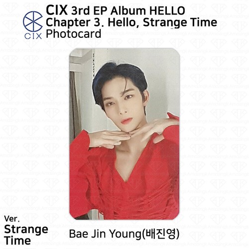 CIX 3rd EP Album Hello Chapter 3 Strange Time Official Photocard KPOP K-POP - Picture 31 of 42