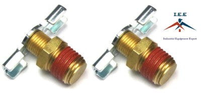 #ad 2 x Drain Valve 1 4#x27;#x27; NPT Petcock Water For Air Compressor Tank Replacement Part $10.89