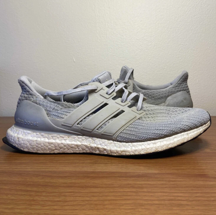 Adidas UltraBoost 4.0 Grey White Men s Size 11.5 Sneakers BB6167
