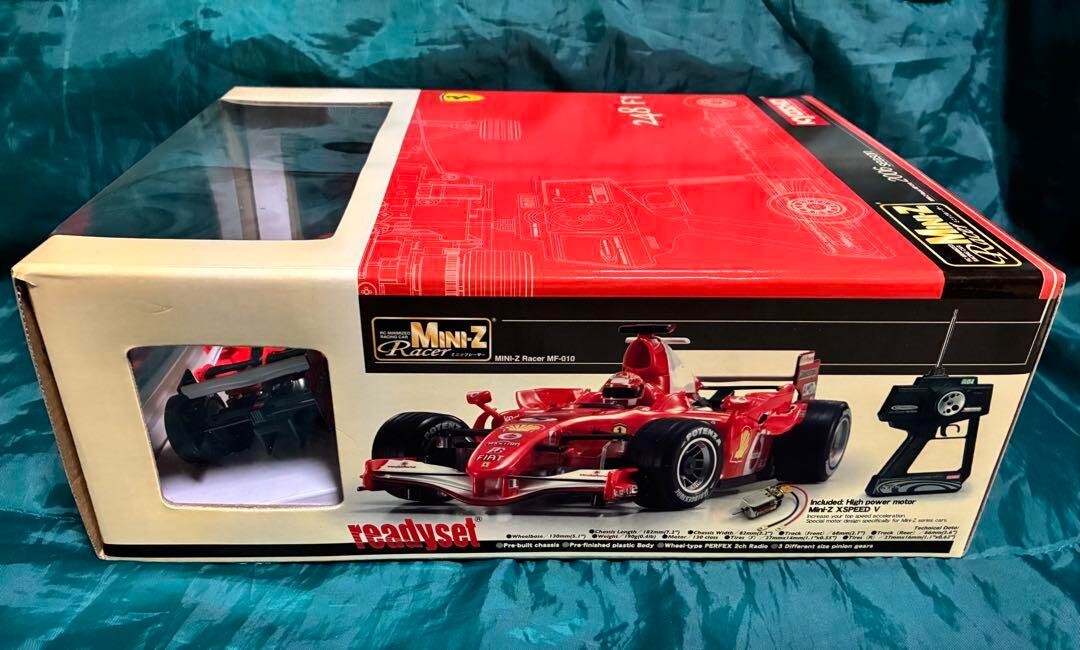 MINI-Z Kyosho Ferrari 248 フェラーリ F1 2006 Kyosho MINI-Z 1/28 Scale Ferrari 248 Ferrari F1 2006 Red