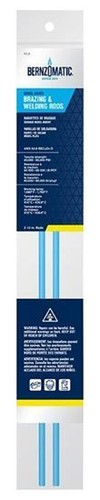 Bernzomatic NS3 2 Pack Nickel Silver Flux Coated Brazing & Welding Rods - 第 1/1 張圖片