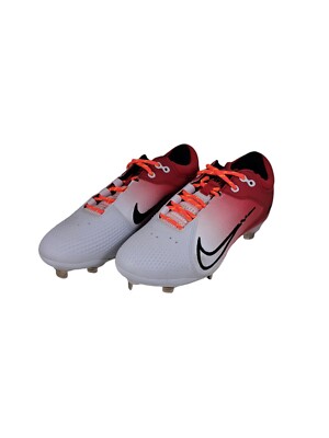 New Size 8 Women Nike Hyperdiamond 4 Elite White University Red CZ5917- 600