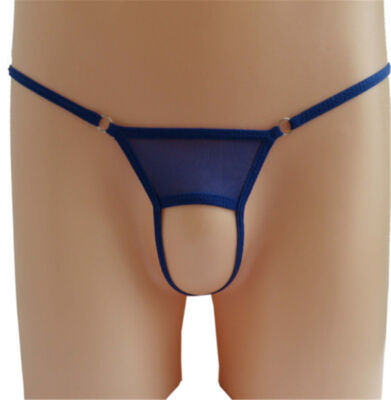 US Women Men Sexy Lingerie Mini Micro Panties Thong G-String Underwear T-back