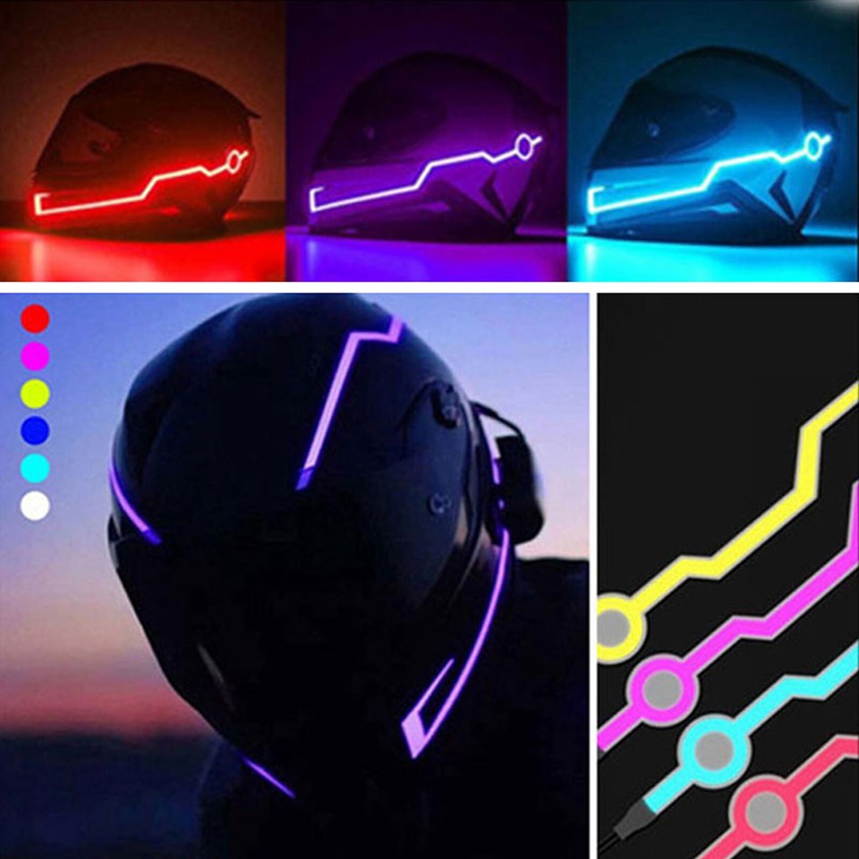 Night Shift Lightmode Helmet Led Light For Bike Helmet Motorbike