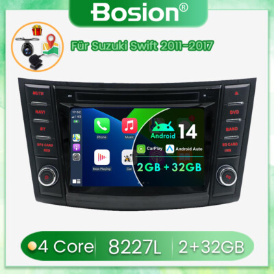 Für Suzuki Swift 2011-2017 Android 14 AutoRadio Car Play IPS DSP DVD CD GPS Navi