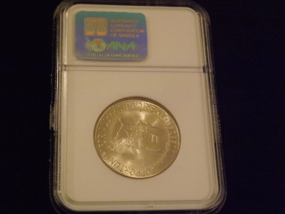 1953 S    50 C         Washington Carver       NGC   MS 65 - Image 2 of 2