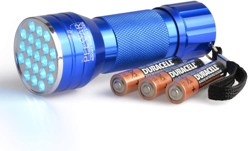 PeeDar 2.0 UV Pet Urine Detector Flashlight - 380-385nm Wavelength, Finds Invisible Stains, Includes EBook - View #10