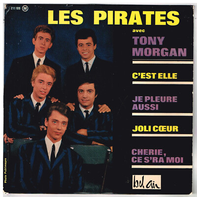 Les PIRATES C'est elle 7'' 45 Tours EP