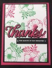 Stampin' Up Thank You Card