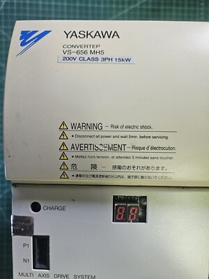 YASKAWA INVERTER VS-656 MR5 CIMR-MR5N2015 | eBay
