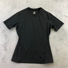 Tommie Copper Shirt Mens Large Lower Back Support Gym Training Black Casual A234