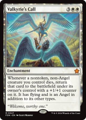 x1 Valkyrie's Call FDN Foundations MTG 27 MYTHIC M/NM 1x | eBay x1 Valkyrie's Call FDN Foundations MTG 27 MYTHIC M/NM 1x | eBay