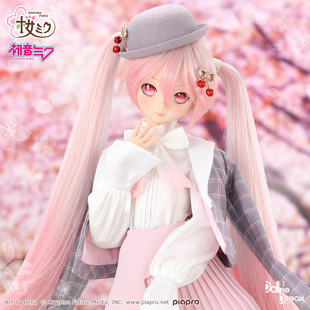 Dollfie Dream DD Hatsune Miku Sakura Miku Cherry Blossom Viewing