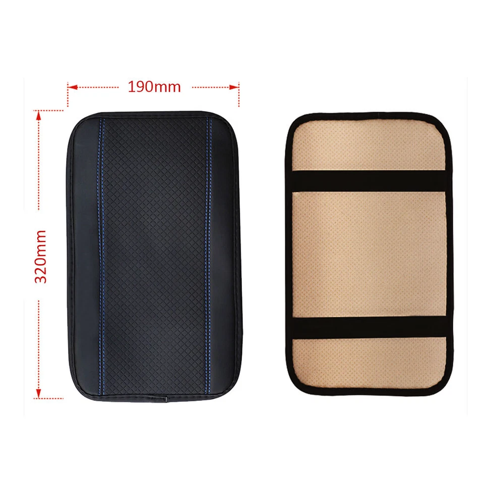Accesorios Coche Apoyabrazos Funda Cojín Universal Consola Central Caja Almohadilla Protector Foto 2 de 4