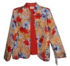 New Blazer Jacket Alfred Dunner, San Antonio Floral MSRP- 60.00 10P