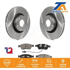 [Front] Disc Brake Rotors And Ceramic Pads Kit For Audi A8 Quattro